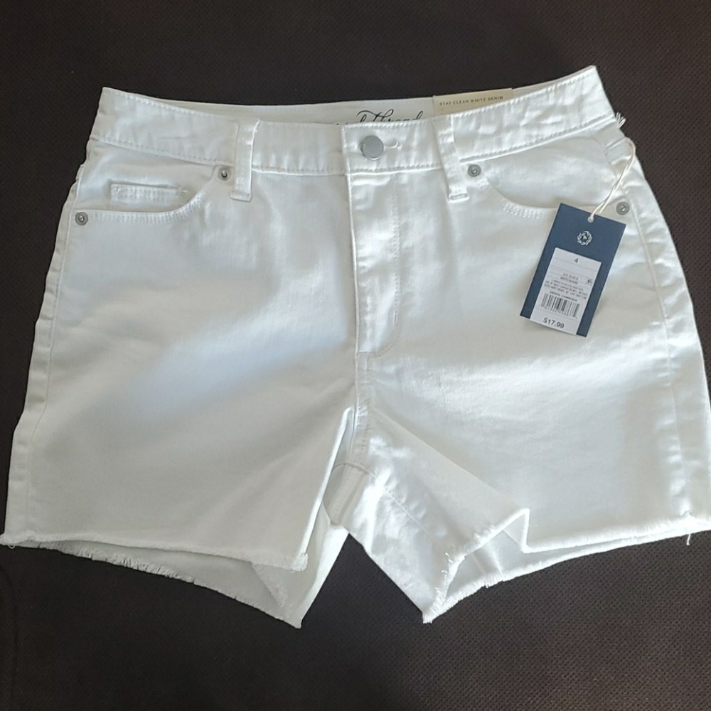 Universal Thread White Jean Shorts
